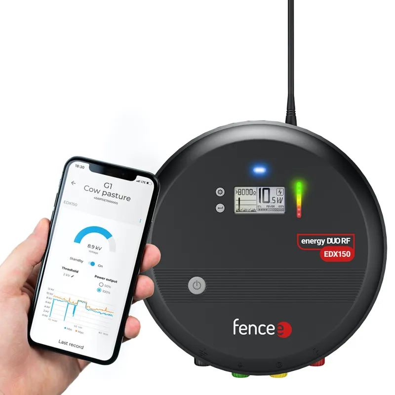 Elektriskais gans FENCEe DUO RF EDX100 12V/230V