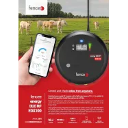 Elektriskais gans FENCEe DUO RF EDX100 12V/230V