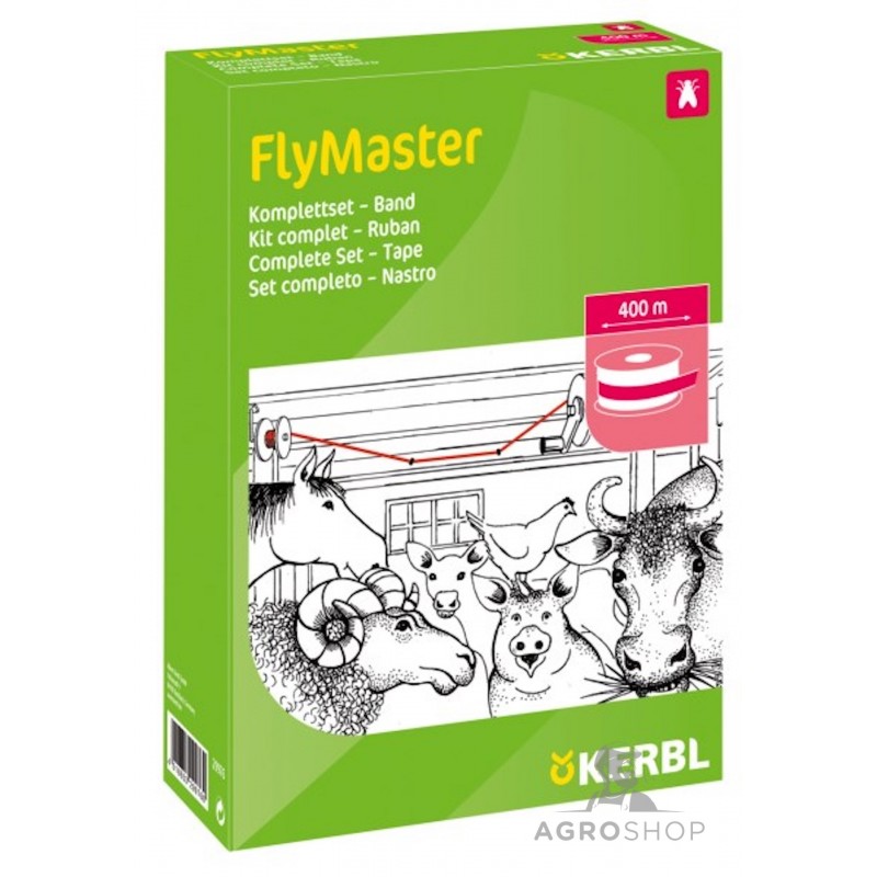 Mušu lentes FlyMaster, 400m komplekts