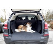 Izturīgs auto bagāžnieka pārvalks suņa pārvadāšanai