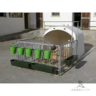 Teļu māja CalfHouse Premium XL ar žogu
