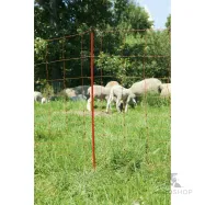 Elektriskā gana tīkls AKO OviNet aitām 1,08x50m ar atbalstu, oranžs