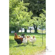 Elektriskā gana tīkls PoultryNet vistām 1,06x50m ar atbalstu