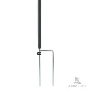 Elektriskais žogs putniem PoultryNet Premium 1,06x25m ar dubultajiem asmeņiem