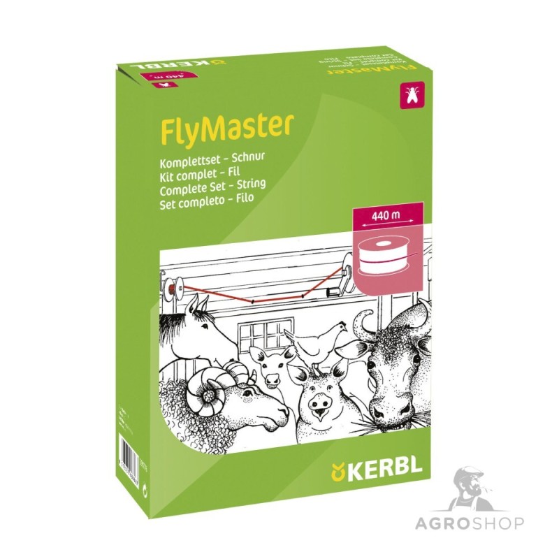 Lente  ar mušu līmi FlyMaster, 440m komplekts