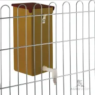 Dzeramā pudele trušiem 1000 ml, brūna