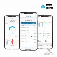 Viedā elektriskā gana sistēma FENCEe RFEDX80 + WiFi-GatewayGW100 + monitorsMX10