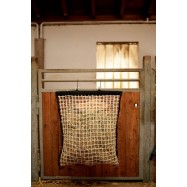 Hay Net with Filling Aid white, 90 x 110 cm, 3x3 cm