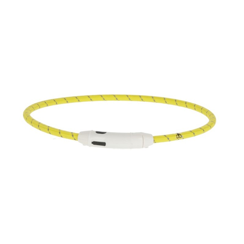 LED kakla siksna MaxiSafe 65cm dzeltena