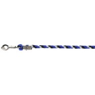 Lead rope Mustang, panic-hook, blue/black/whtie