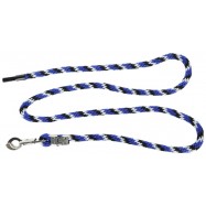 Lead rope Mustang, panic-hook, blue/black/whtie