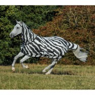 Zirgu kukaiņu sega Bucas Freedom Fly Sheet Zebra 135cm