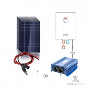 Solārais komplekts boilerim SolarBoost ECO MPPT-3000 pārveidotājs + 5x280W