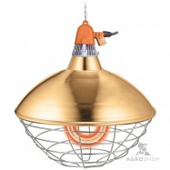 Sildlampas InterHeat zeltītas krāsas kupols