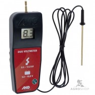 Digitālais elektriskā gana žoga un akumulatoru testeris AKO Duo Voltmeter