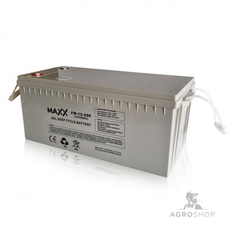 Gēla akumulators MAXX 12V 200Ah