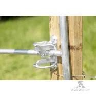 Vārti no cinkota metāla, regulējami 2–3 m, 90 cm