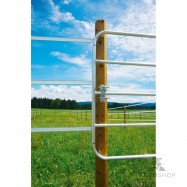 Fence gate 4-5 m, adjustable, height: 90 cm, galvanized
