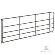 Ganību vārti cinkoti, regulējami 3-4 m, augstums 110 cm