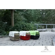 Transportēšanas būris Expedion zaļš, vienam dzīvniekam 10 kg