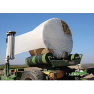 Rituļu ietinamā plēve Agroshop EcoWrapper 750mm 1500m balts