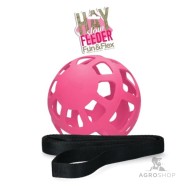 Spēļu bumba ar sienu Fun&Flex rozā 22cm