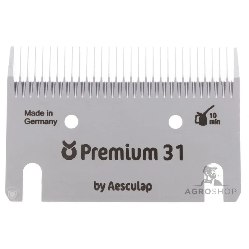 Cirpšanas mašīnas asmeņi Constanta 31/15 zirgu un liellopu cirpšanai