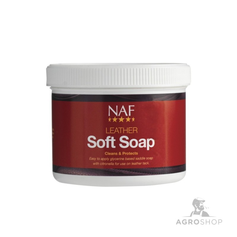 Leather Soft Soap Naf 450g