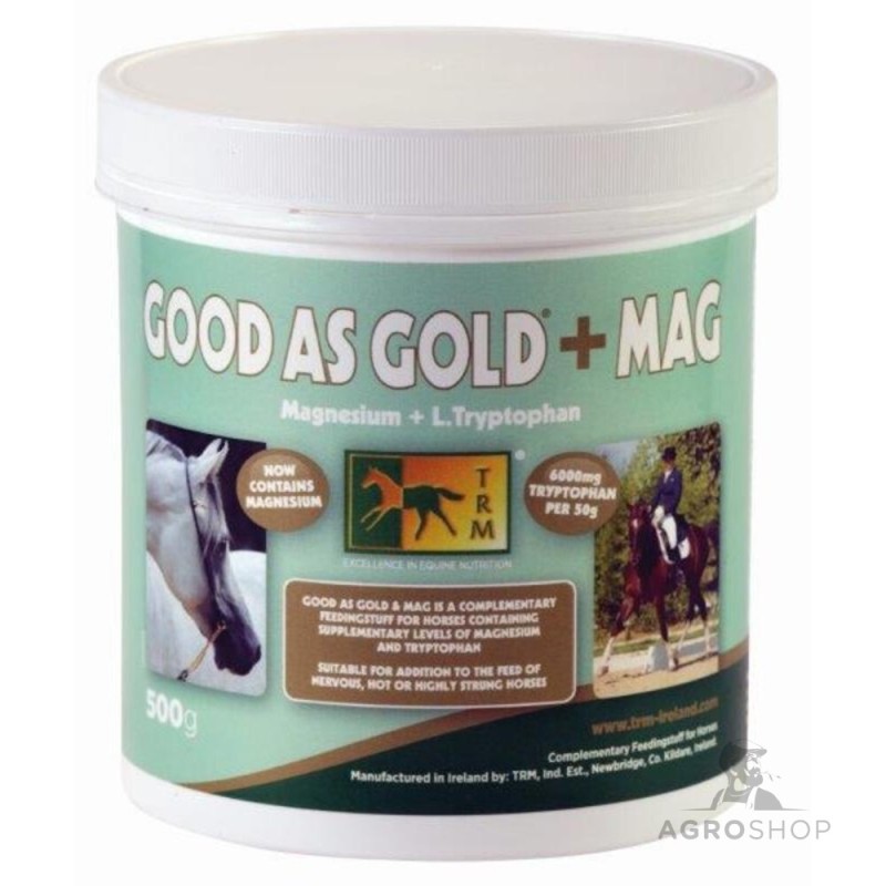 Papildbarība zirgiem TRM GOOD AS GOLD + MAG 500g