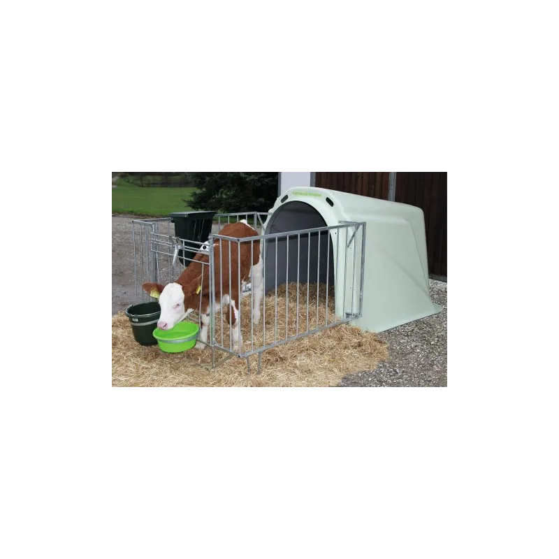 Teļu māja CalfHouse Master Plus ar metāla žogu