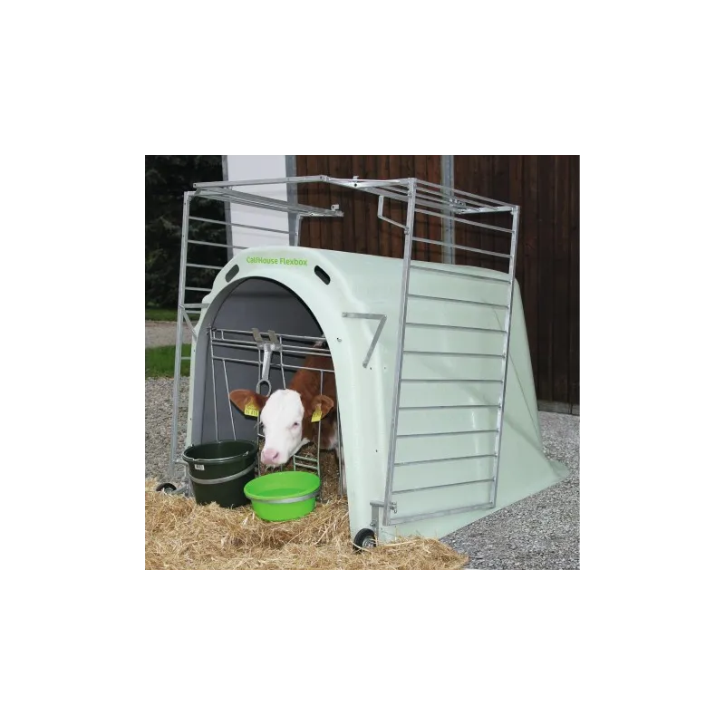 Teļu māja CalfHouse Master Plus ar metāla žogu