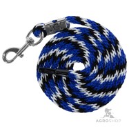 Lead rope Mustang, carabine, silver/black/white