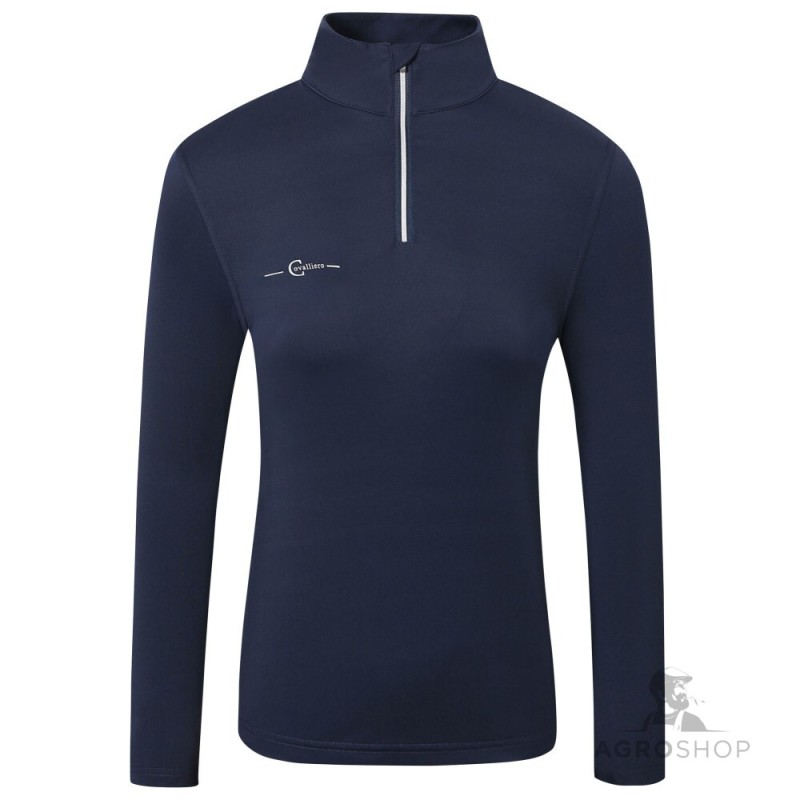 Covalliero Active Ladies krekls izjādēm ar garām piedurknēm, navy XXS