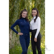 Covalliero Active Ladies krekls izjādēm ar garām piedurknēm, navy XXS