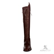 Ādas jātnieku zābaki Elegant Lace HKM