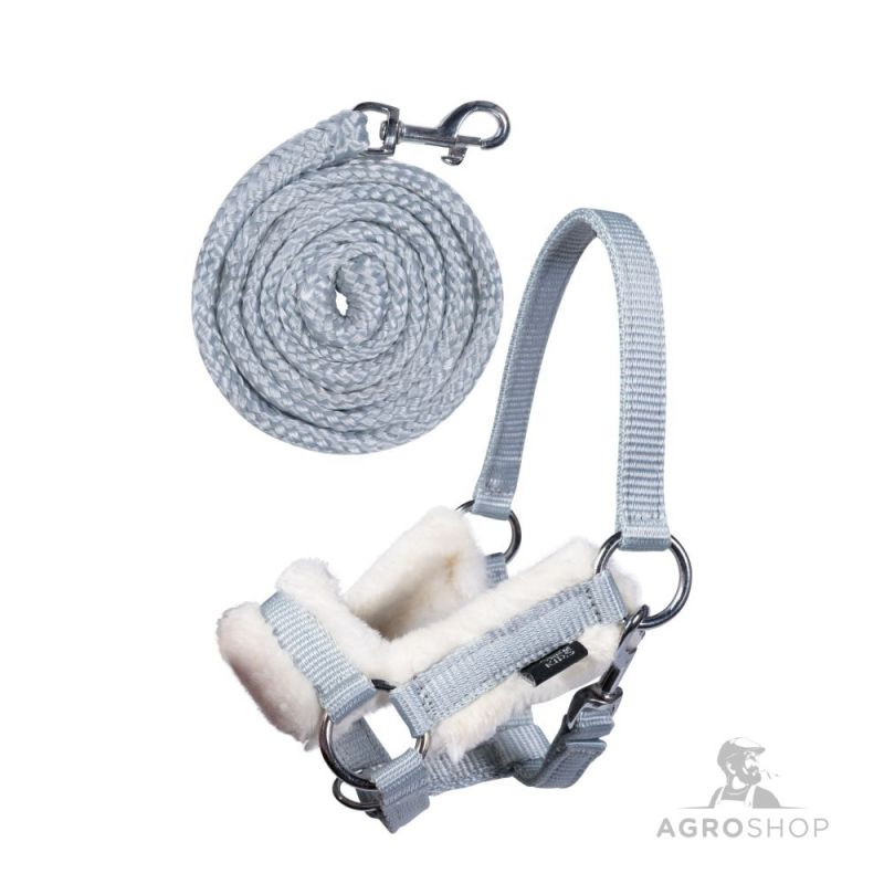 Apaušu un pavadas komplekts Teddy Hobby Horsing HKM