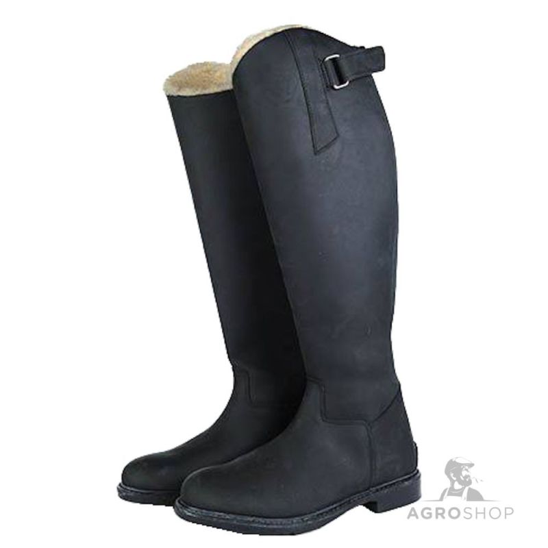 Silti jātnieku zābaki Flex Country Kids HKM