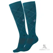 Pusgarās zeķes jātniekiem Argyle E·L·T