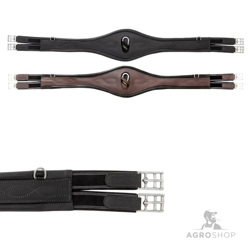 Seglu josta Comfort Elastic Oiled Leather Kavalkade