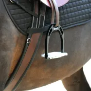 Seglu josta Comfort Elastic Oiled Leather Kavalkade