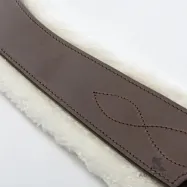 Seglu josta ar kažokādu Oiled Leather Casper Elastic Kavalkade