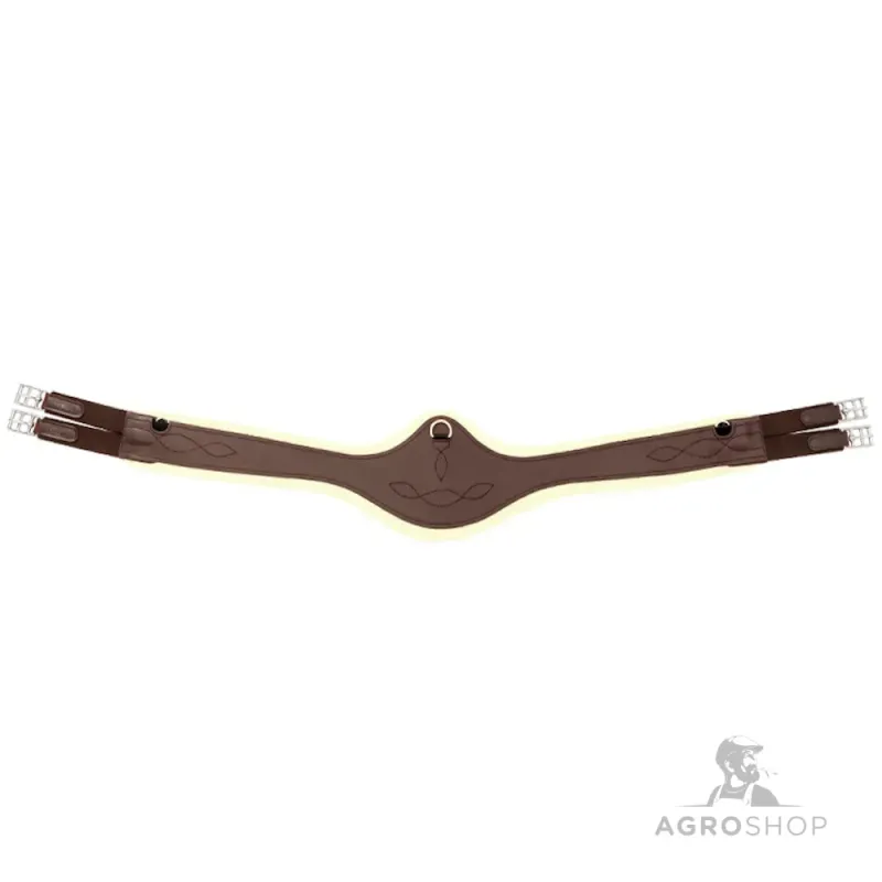 Seglu josta ar kažokādu Oiled Leather Casper Elastic Kavalkade