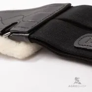 Seglu josta ar kažokādu Oiled Leather Casper Elastic Kavalkade