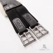 Seglu josta ar kažokādu Oiled Leather Casper Elastic Kavalkade