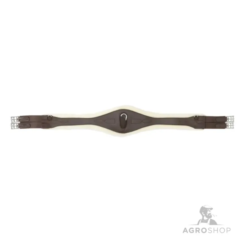Seglu josta ar mākslīgo kažokādu Oiled Leather Comfort Elastic Kavalka