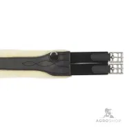 Seglu josta ar mākslīgo kažokādu Oiled Leather Comfort Elastic Kavalka