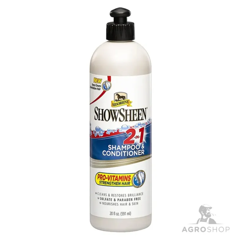 Šampūns 2 in 1 Absorbine 591ml