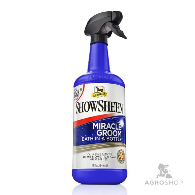 Zirgu kopšanas līdzeklis Miracle Groom ShowSheen Absorbine 946ml