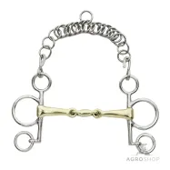 Trīsdaļīga trenze pelham 16mm Kavalkade