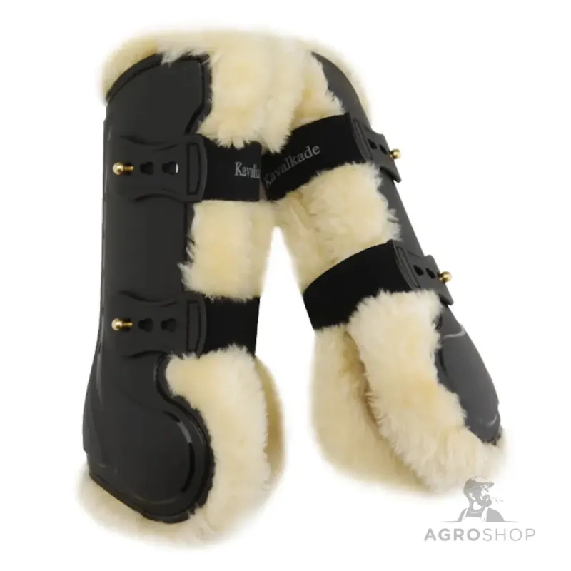 Kāju aizsargi zirgiem Compete Faux Fur Kavalkade